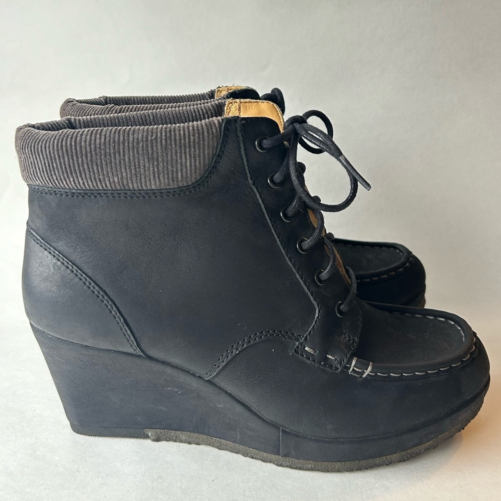 Clarks originals womens vogue Irish wedge heel bootie